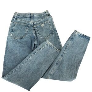 Vintage Guess Jeans Mens 28x34 Light Wash Straight Leg Denim USA Made 90s Grunge